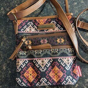 UNIONBAY Crossbody Southwestern Tapestry Purse - NWOT